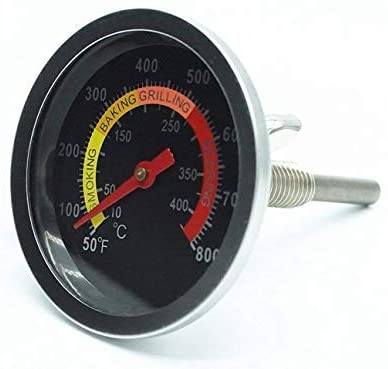 Thermomètre bimétallique Bbq Cuisson Four Thermomètres Pour Outdoor Traval  Pique-Grill Fumeur Fosse Jauge de Température